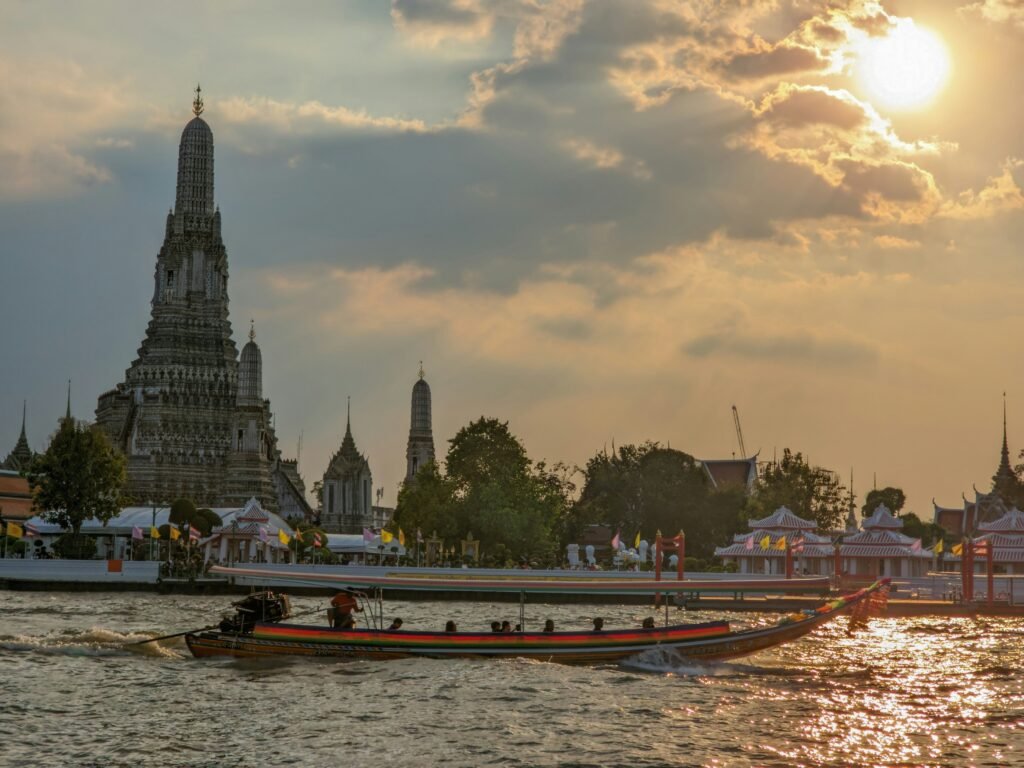 Quel quartier pour dormir a Bangkok - Vue sur la rivière Chao Phraya