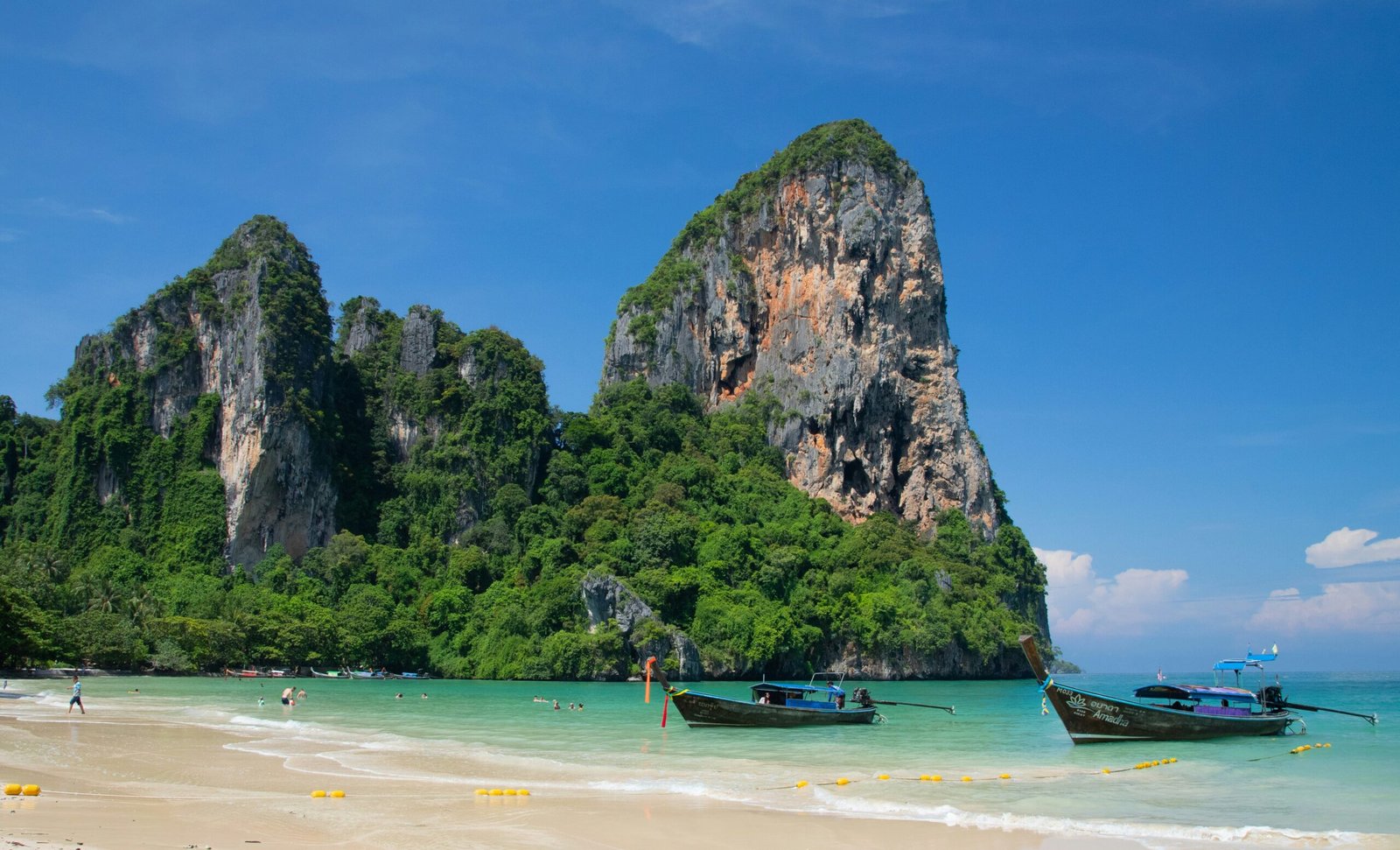 Plage de Railay Beach en Thaïlande