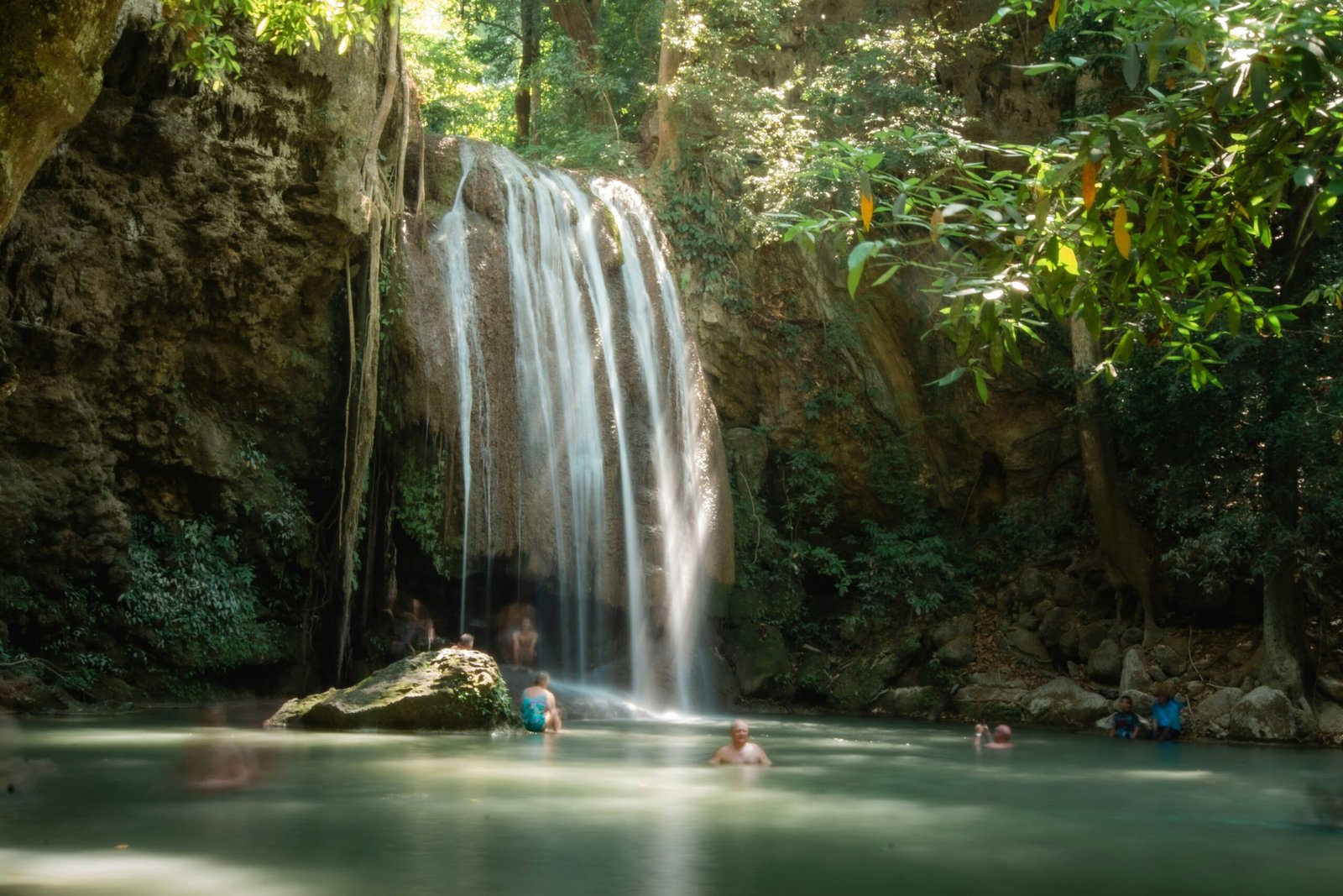 cascades à 7 niveaux du Parc National d'Erawan